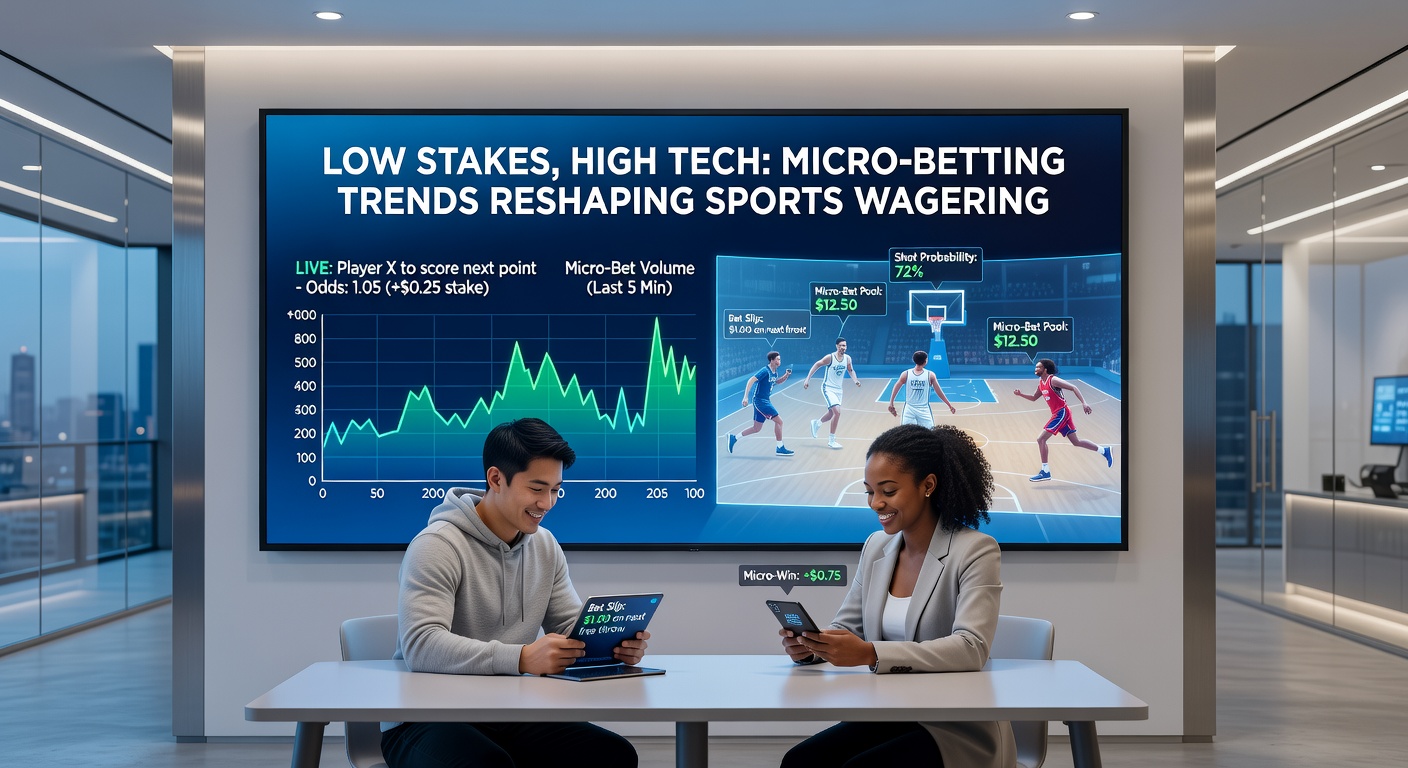 A mobile phone screen displaying live micro-betting options during an NBA game, with odds updating in real-time for the next shot or rebound